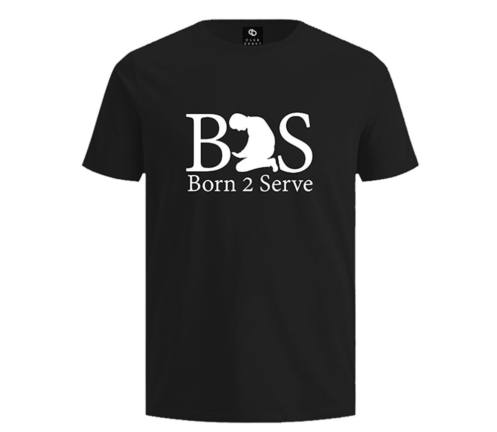 Born To Serve Black Unisex T-Shirt