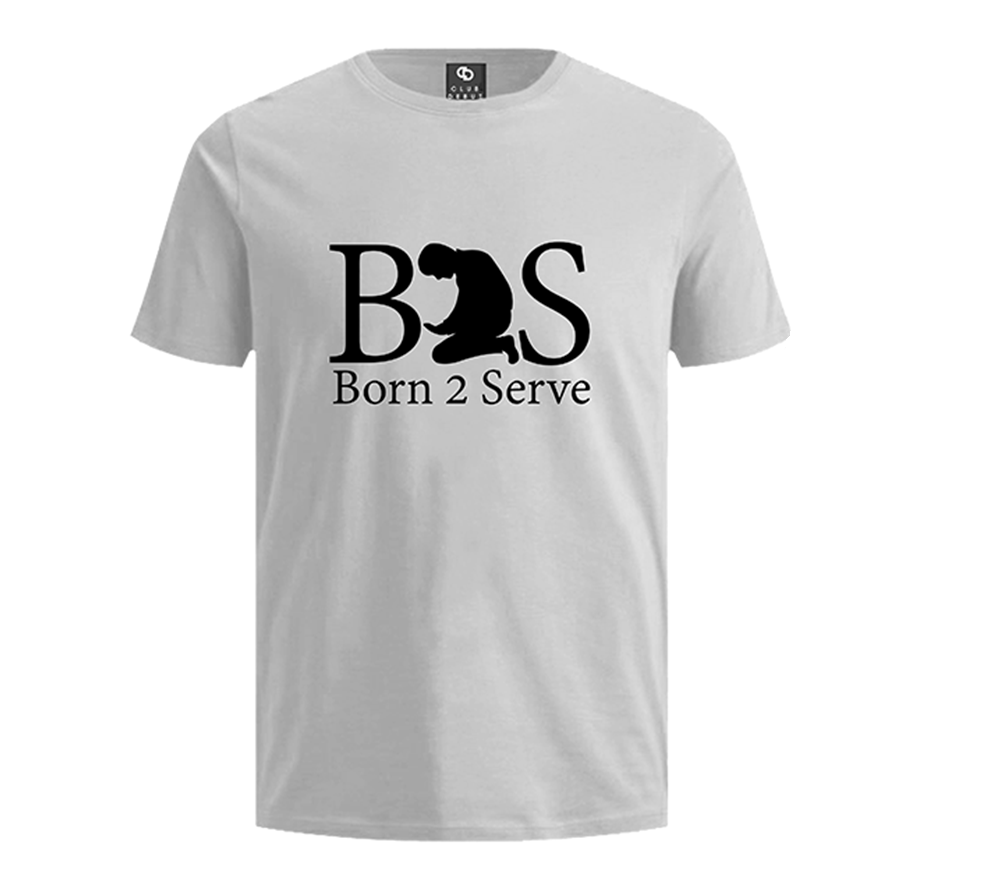 Born To Serve White Unisex T-Shirt