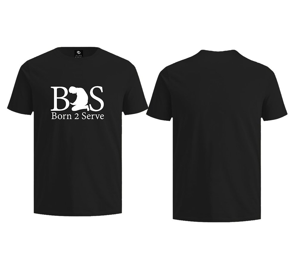 Born To Serve Black Unisex T-Shirt