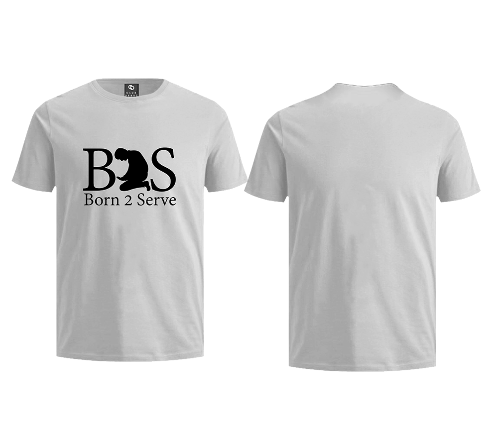 Born To Serve White Unisex T-Shirt