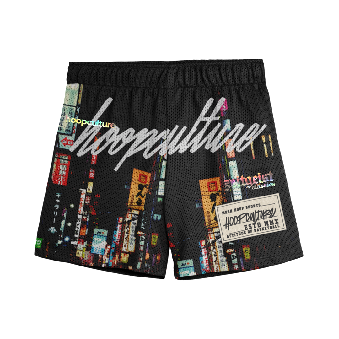 Night Crawl - Script Molten Mesh Shorts