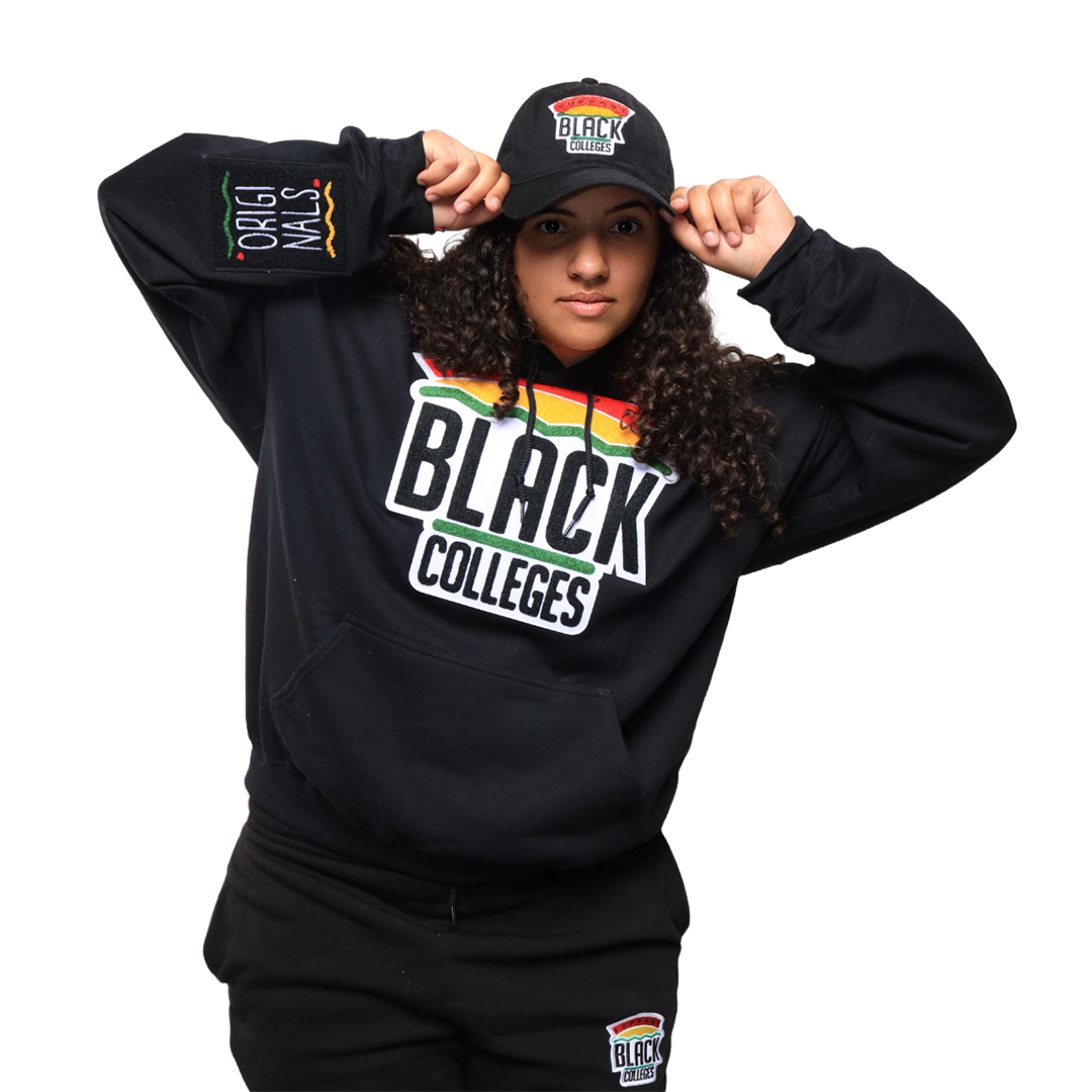 Support Black Colleges Unisex Black Classic Hoodie