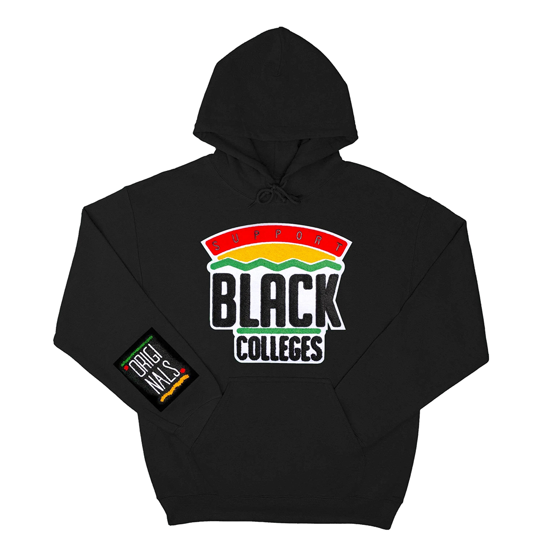 Support Black Colleges Unisex Black Classic Hoodie